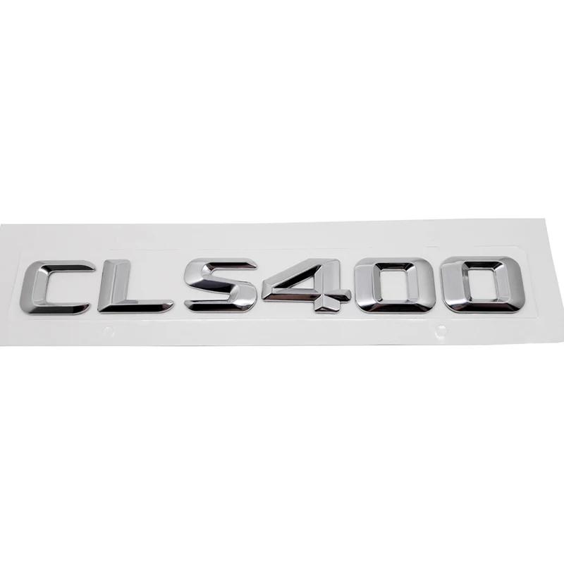 Car Tail Box Letters Badge Stickers Rear Trunk Emblem for CL55 CLS63 CLS55 CLS260 CLS350 CLS400 CLS500 CLS550 Logo Decal