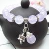Original crystal bracelet chalcedony stone pendant bracelet women's style women's jewelry handmade beaded hand jewelry