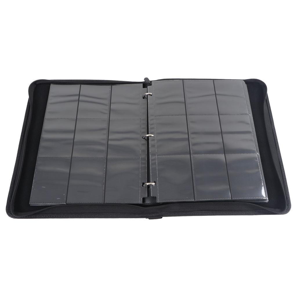 Альбом для коллекционных карточек с 9 карманами, 40 черных страниц, предотвращающих сгибание, держатель для карточек