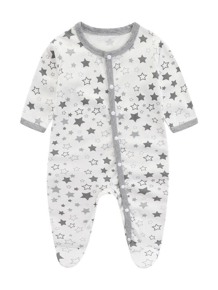 Детский комбинезон из чистого хлопка: Комбинезон для новорожденных на весну, осень и лето