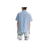 Рубашка однобортная Levis Solid Color с коротким рукавом, мужская, светло-голубая A5722-0008