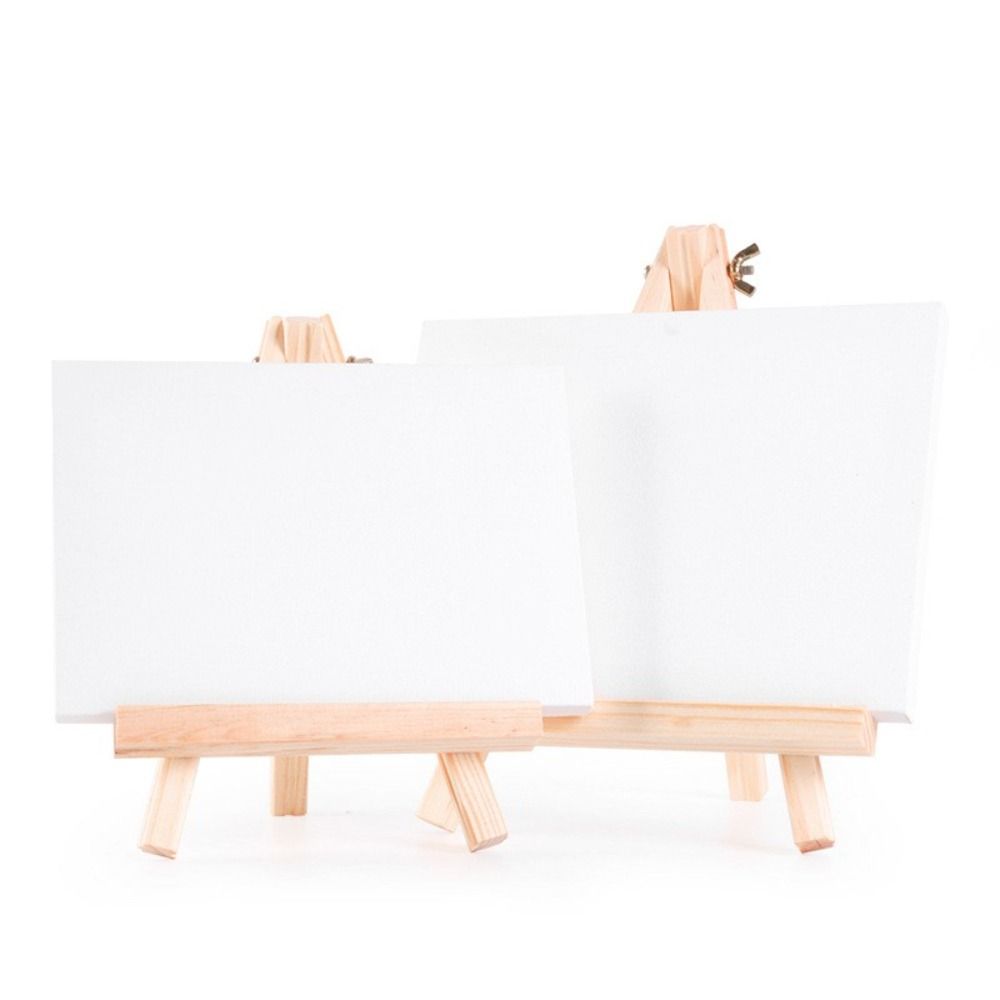 Blank Canvas with Quality Easel Acrylic Painting Canvas Art Painting Supplies Practicing Canvas