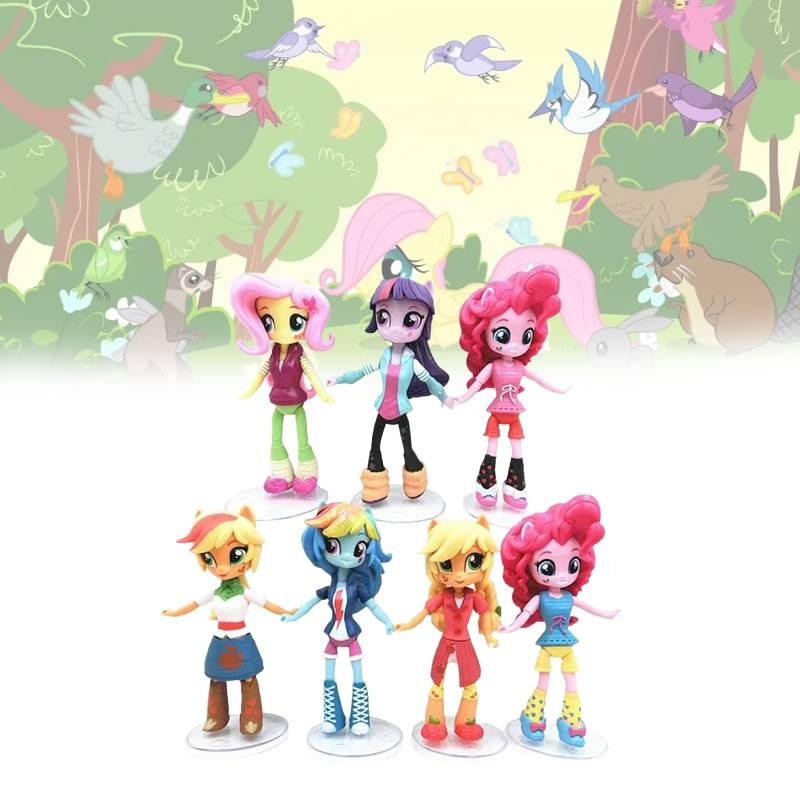 Pony My Little Friendship Is Magic Character Model Toy Cartoon Home Decoration