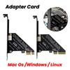 Адаптерная карта PCIe на SFF 8611 и 8612 Карта расширения PCI Express на SFF-8612 Адаптер PCle4.0 PCIE Внешний адаптер Oculink SFF-8612