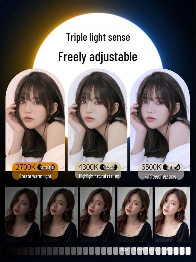 500 Вт Супер Яркий Профессиональный Заполняющий Свет для Прямых Трансляций и Фотографии