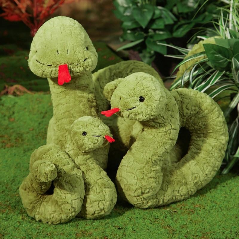 Adorable Steve Snake Plush Toy Realistic Stuffed Animal For Kids And Collectors