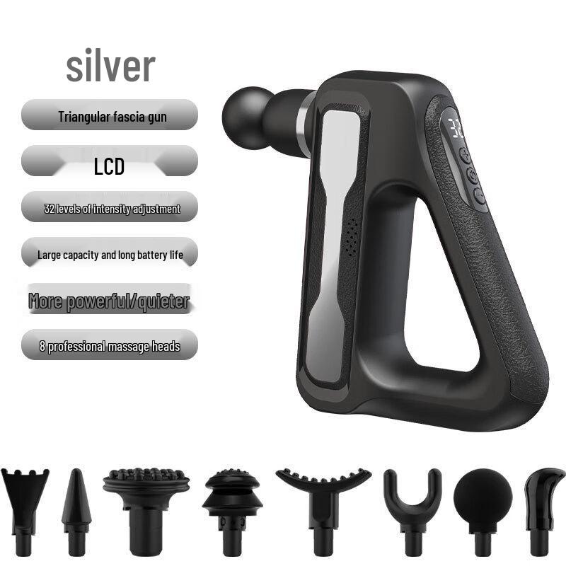 Треугольный массажный пистолет для фасций