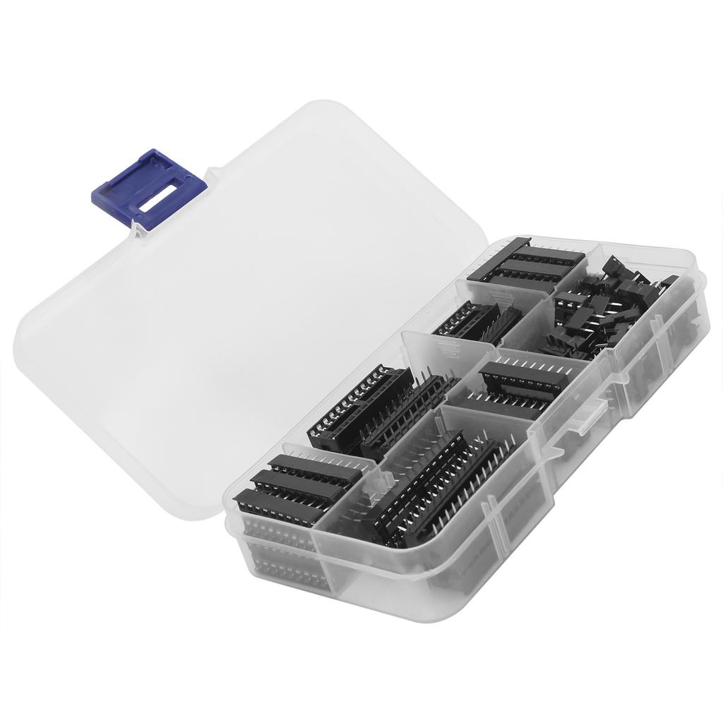 66 шт., разъем для микросхемы, плоский штифт, DIP, набор компонентов интегральной схемы, 2,54 мм