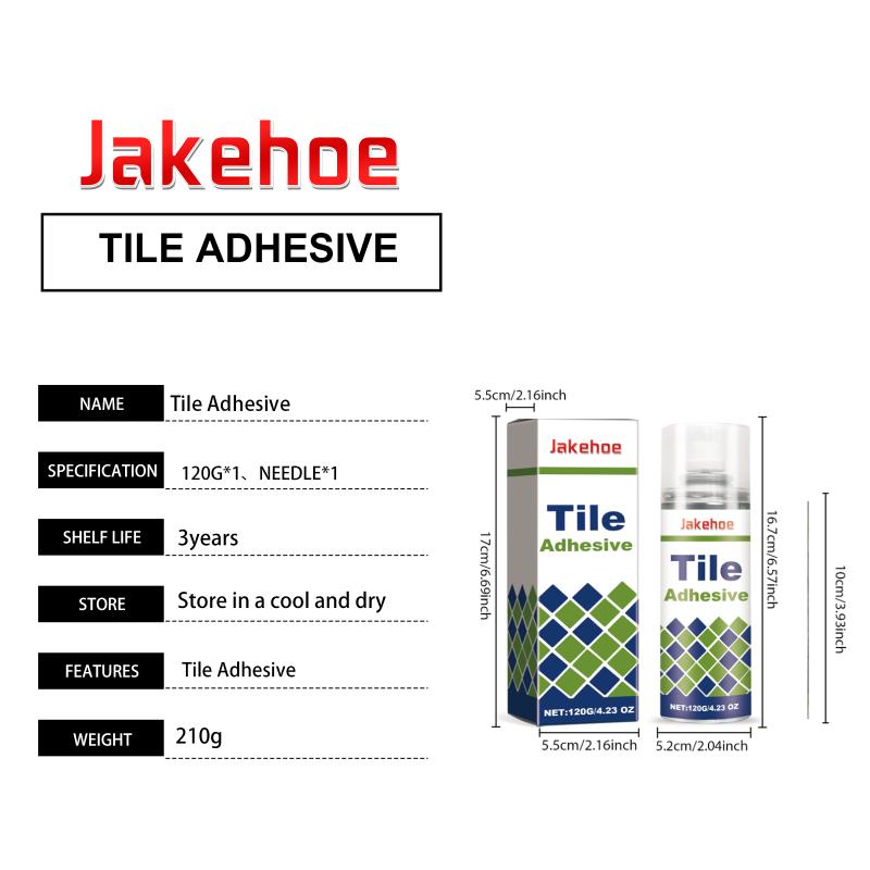 Jakehoe Средство для ремонта полых плиток Ремонтный артефакт для плитки Водонепроницаемый Заполнитель Плиточный клей-адгезив