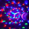 Auto Rotating E27 Crystal Magic Ball DJ Disco Party Light Stage Lighting Effect Bulb Lamp