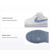 Детские кроссовки Court Borough Low Recraft PS Summit Белые кобальтовые Bliss DV5457-103