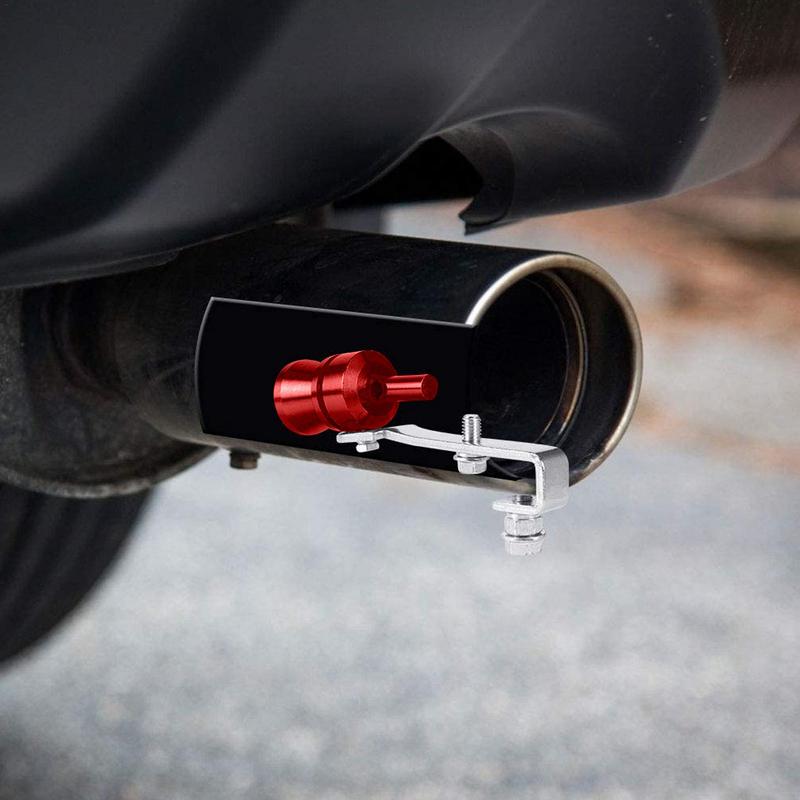 Универсальный автомобильный турбозвуковой свисток, глушитель, свисток выхлопной трубы, поддельный симулятор свистка, автозапчасти для автостайлинга