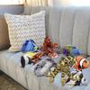 Fish Mascot Collection: Lifelike Fish Cushion, Cute and Fun Sea Creature (Shrimp Rabbitfish)