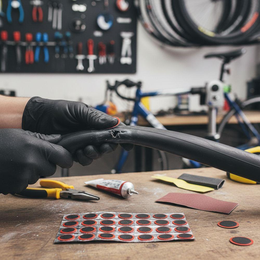 192PCS Rubber Bike Tire Repair Patch MTB, Road Bikes and Motorcycles Inner Tube