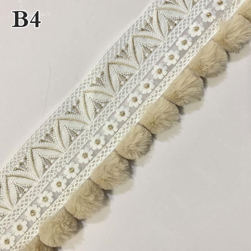 2/4/6 метров помпон шар кисточка бахрома кружево отделка лента аппликация ткань отделка окантовка занавеска диван декор своими руками обивка