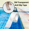 5M Anti Slip Tape Clear Outdoor/Indoor Non Slip Stickers Waterproof For Bathtub Shower Floor Pool Stairs Safety For Bare Foot