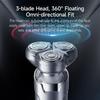 Электробритва Enchen X2 ESM Умная система бритья 360 ° Плавающая 3 режущая головка IPX7 Водонепроницаемая электробритва для влажной и сухой уборки