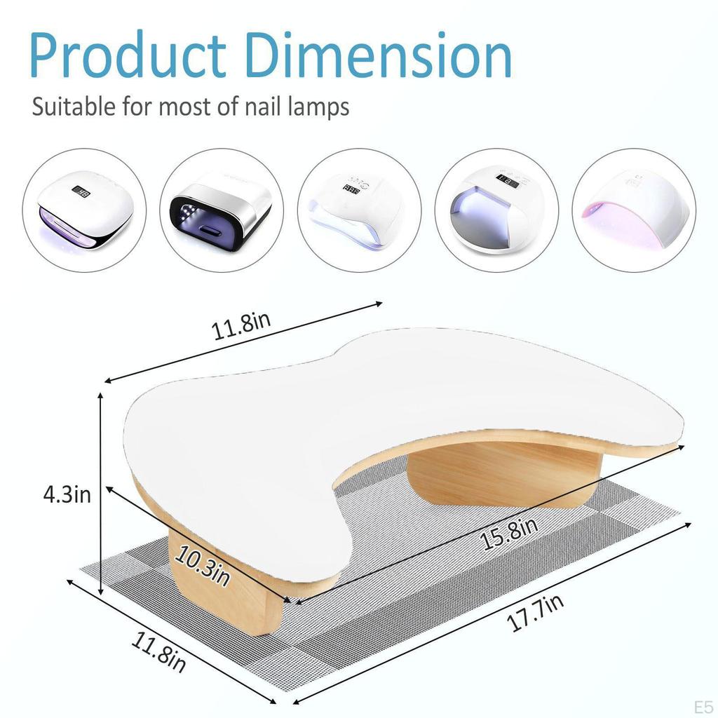 Подставка для рук для ногтевых техников Аксессуары Предметы первой необходимости Портативная Сделай сам Подарки Подушка для рук для ногтей