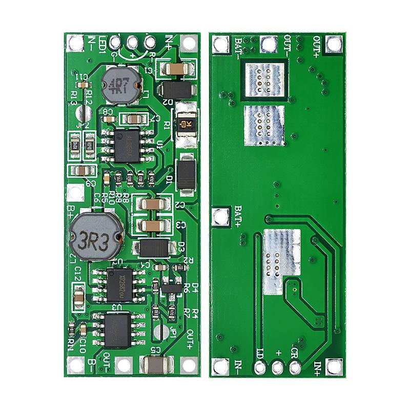 9 В 12 В зарядный модуль повышения напряжения 18650 литиевая батарея ИБП преобразователь напряжения защита бесперебойный источник питания модуль