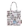 Marushin Mini Tote Bag, Peter Rabbit and Royal Kittens, Jacquard Weave, Slim Fit, 5705004100