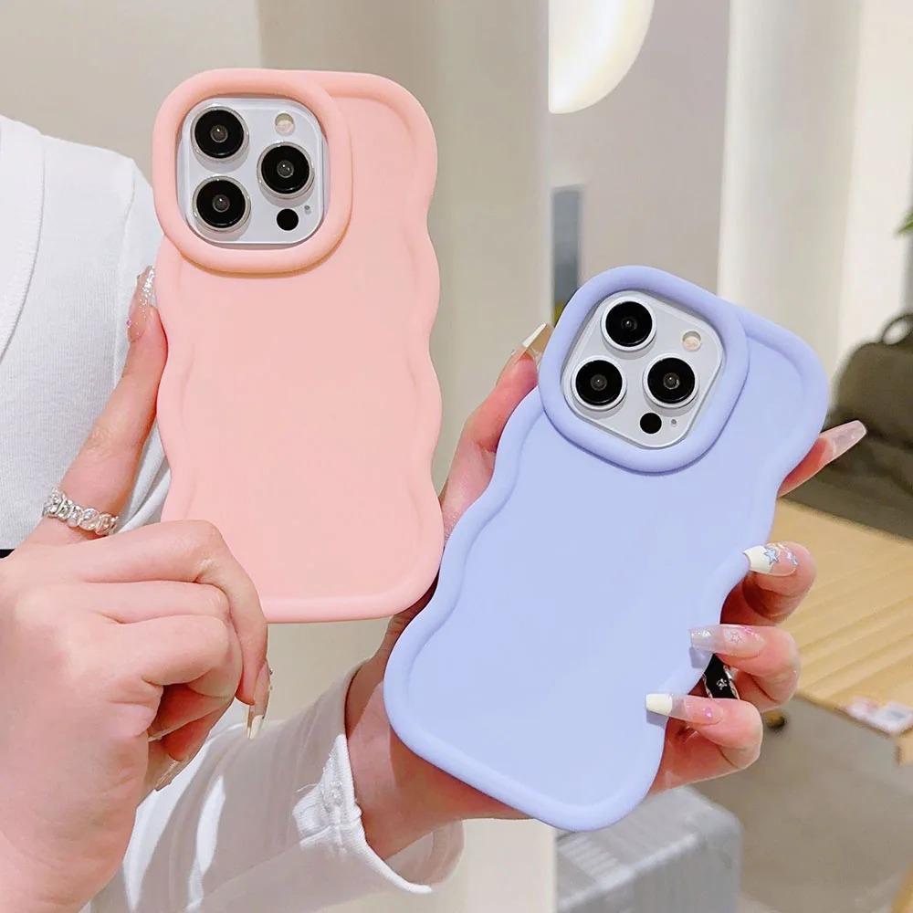 Однотонный чехол Macaron для телефона OPPO Reno Realme, мягкий силиконовый чехол TPU с защитой от ударов