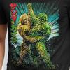 Футболка «Война гаргантуа» Kaiju Tees Классическая футболка с монстром Футболка для фанатов хоррора Унисекс