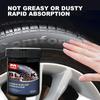 Black Tire Wax, Dark Glitter, Long-lasting Protection of Tire Appearance, Easy Stain Removal and Car Tire Waterproof