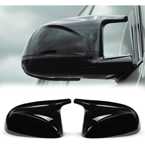 Глянцево-черные накладки на боковые зеркала в стиле M для BMW X3 X4 X5 X6 X7 G01 G03 G05 G06