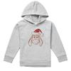 Childrens/Kids Eeyore Santa Hat Heather Hoodie