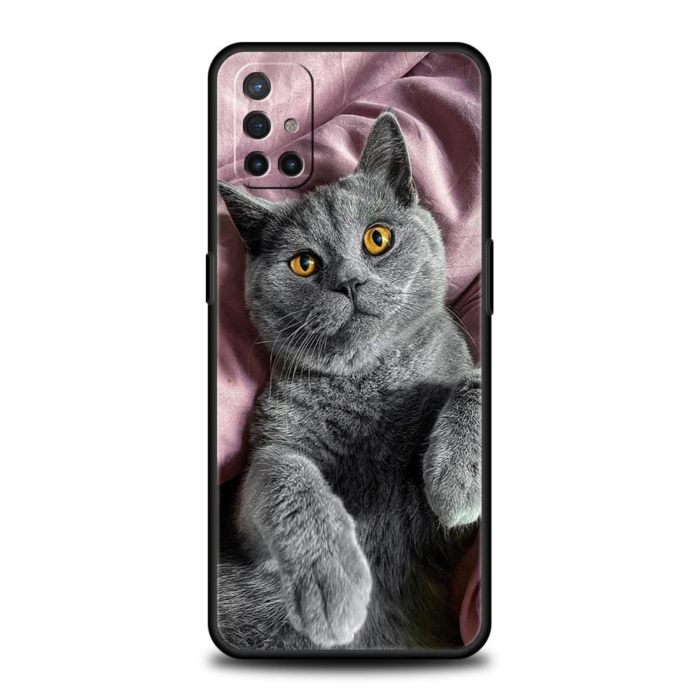 Phone Case For OnePlus 11 10 9 Pro 9T 12R 10R 9R 9RT 10T 8T 8 7 6T 7T Nord 2T CE 2 5G N200 N10 N100 Cover British Shorthair Cat