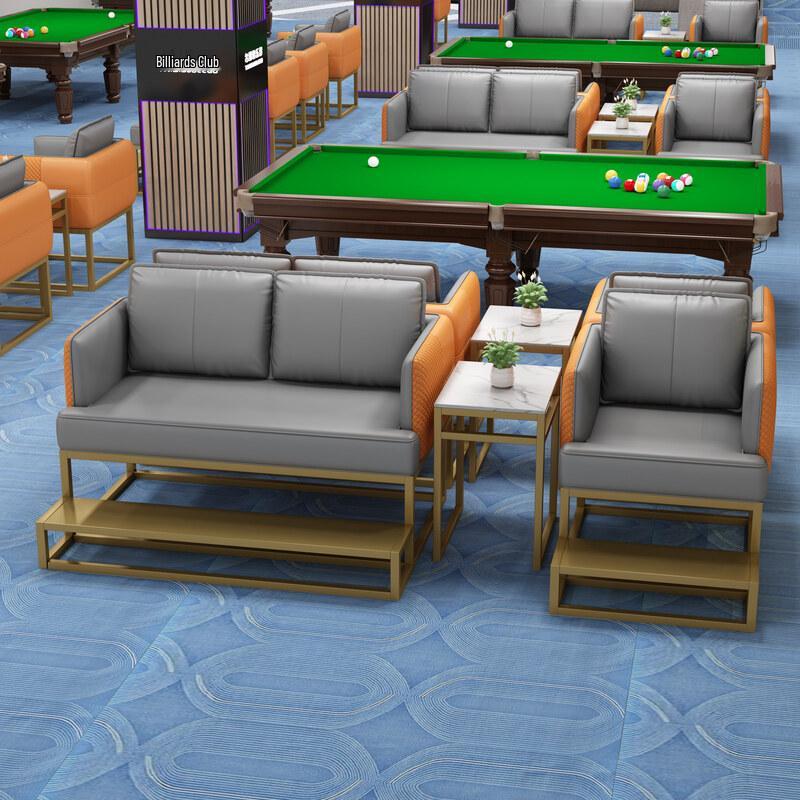 Luxury Billiard Lounge Triple Sofa