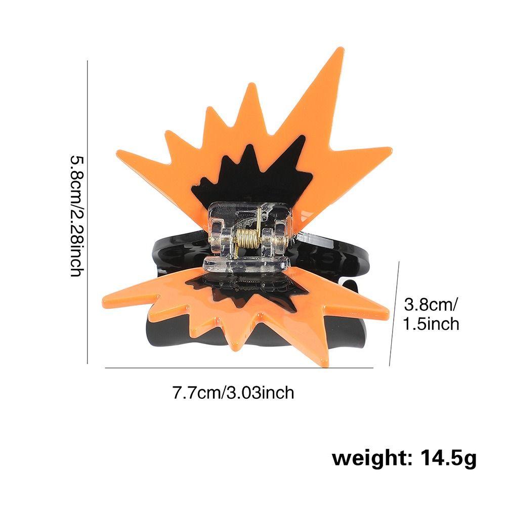 Korean Style Acetate Butterfly Hair Clips Acrylic Hair Accessories Half Updo Women's Claw Clip Hair Claw Clip Spring Summer