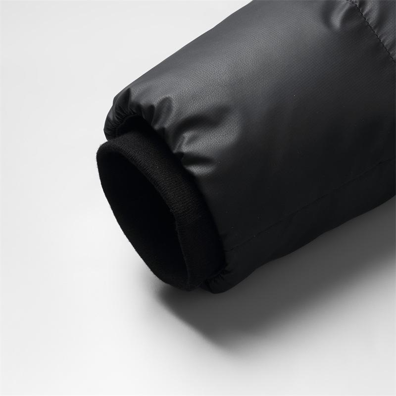 Осень и зима новый стиль натуральная кожа пуховик мужская овчина куртка с капюшоном