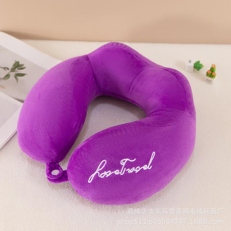 Подушка для путешествий, Подушка для шеи, Поддержка шеи, головы и подбородка, Милая дорожная подушка для шеи с рисунком для мальчиков и девочек, Дорожные аксессуары для самолета, автомобиля, откидывания