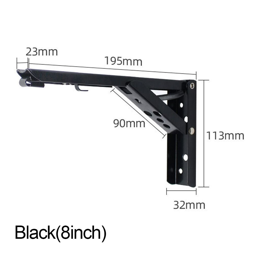 Мебельная фурнитура, складной кронштейн для полки, экономия места, настенная полка, настенная опора