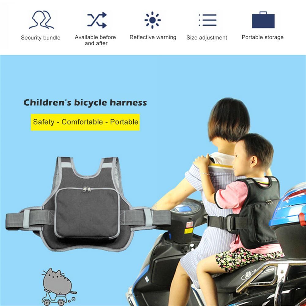 Motorcycle Safety Belt Rear Seat Passenger Grip Rider Non-slip Strap Universal Motorcycle Seat Strap For Children Carrier