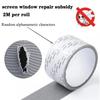 Легко наносимая водонепроницаемая лента для ремонта оконной сетки – Защитите от комаров с помощью нашей противонасекомной самоклеящейся сетчатой заплаты