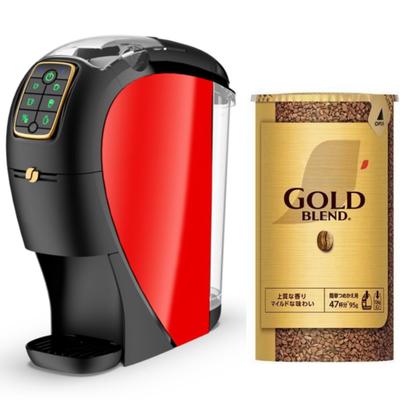 Кофемашина Nestle Nescafe Barista Slim Premium Темно-красная XPM9640PD (XPM9640PDR) (Набор из 2)