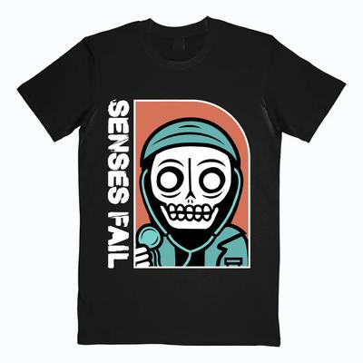 Senses Fail Band Doctor Tee Shirt Black Unisex S5xl Ju754