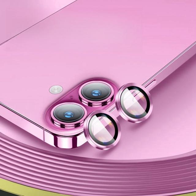 Алюминиевое Металлическое Кольцо Защита Камеры Для iPhone 17 17Air Задняя Линза Закаленное Стекло Чехол Для iPhone 16 16Plus Защитный Колпачок Линзы