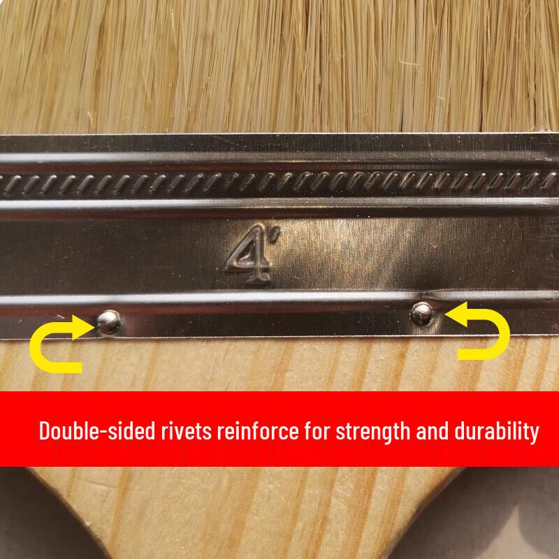 75mm Silk Bristle Oil Brush