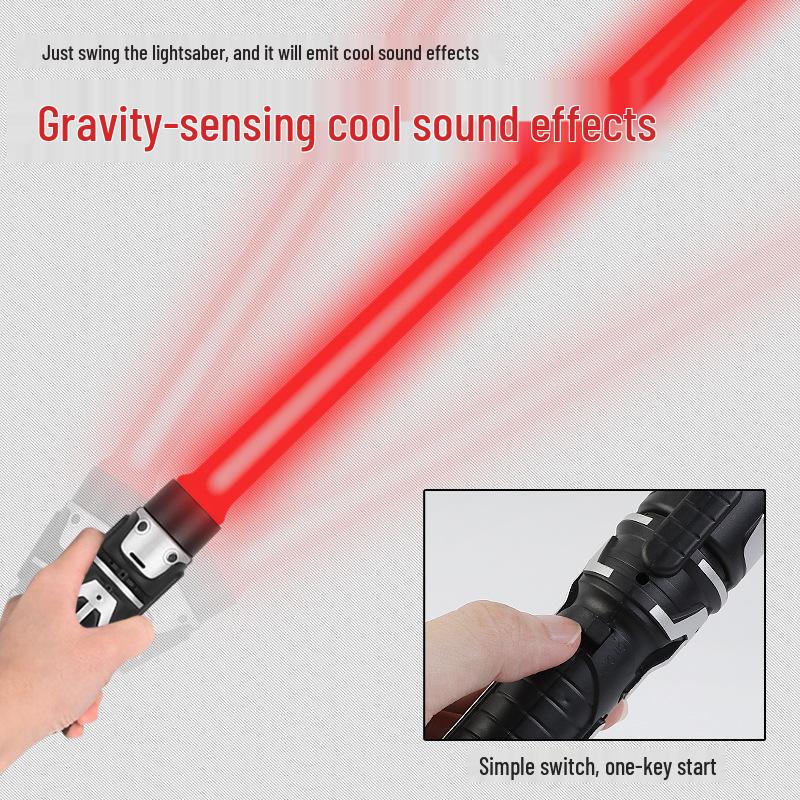Звездные войны Дуэль на светящихся палочках: Фантастический игрушечный световой меч для детей