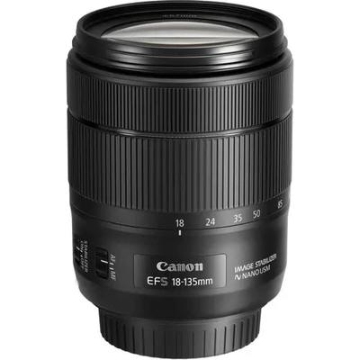 Canon Стандартный зум-объектив IS USM совместимый EF-S18-135mm F3.5-5.6 APS-C
