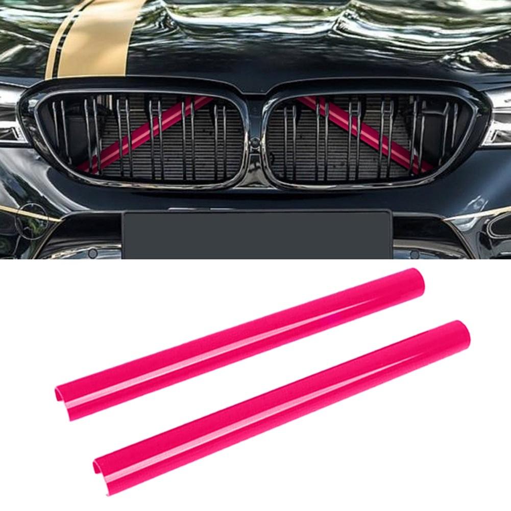 2 шт. Для BMW Декоративные полоски решетки радиатора V-образный элемент Wrap для F30 F31 F32 Для F33 F34