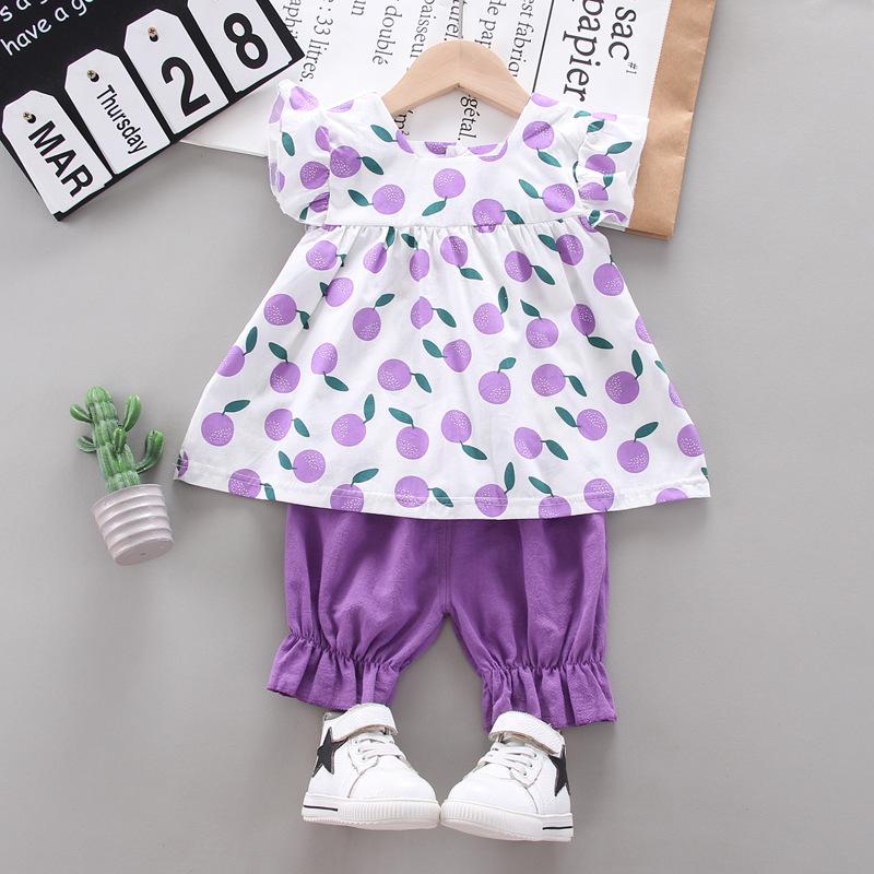 Жилет для девочек, двухсекционная детская одежда, костюм с короткими рукавами