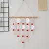 Handmade Natural Seashell Wind Chime, Retro Rope Knot & Wooden Ring, Clear Tinkling Sound, Coastal Hanging Decor for Window Guesthouse Kids Room