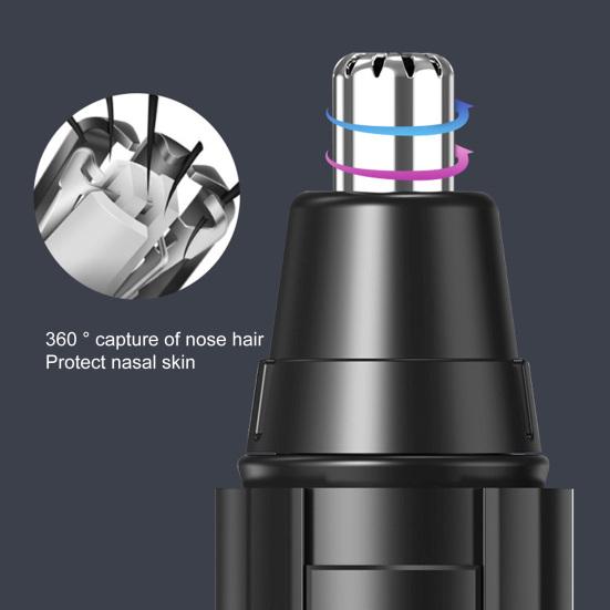 Полезная эффективная парикмахерская с длительным сроком службы для женщин и мужчин, электрический беспроводной триммер для волос в носу, бритва для ежедневного использования