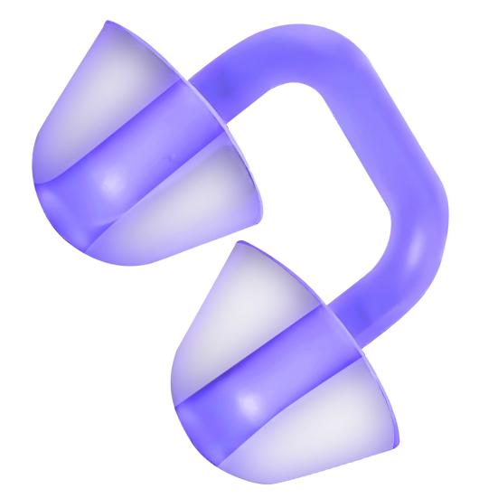 Затычки для носа для плавания Удобная силиконовая защита для носа Многоразовый водонепроницаемый зажим для носа для плавания Профессиональные аксессуары для плавания, дайвинга и серфинга