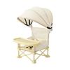 Portable Baby High Chair Folding Toddler Camping Chair Dining Seat Adjustable Safety Belt Multifunctional Booster