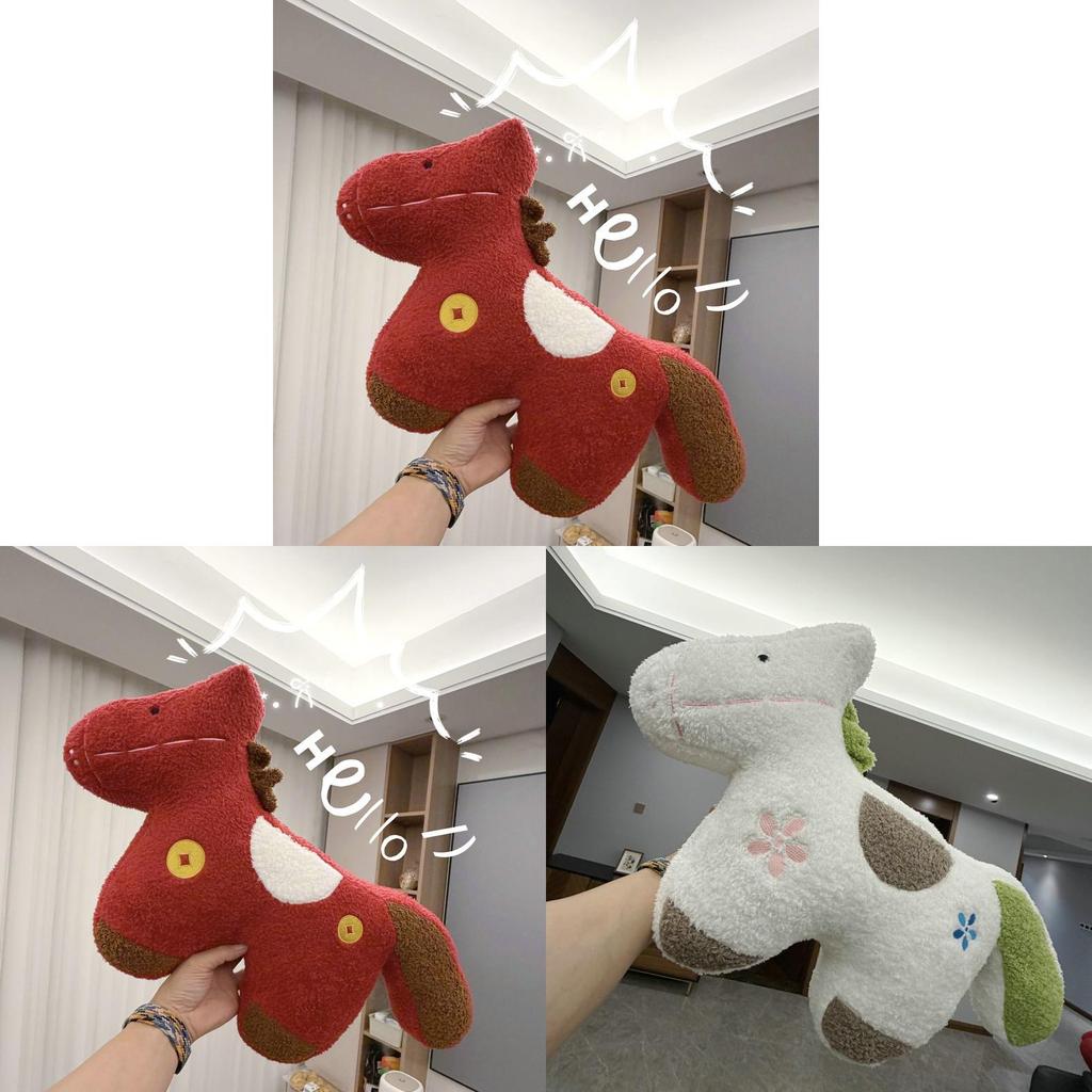Year Of The Horse Plush Toy With Pp Cotton Filling For Chinese New Year Celebration Gift For All Ages